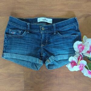Hollister Blue Jean Shorts